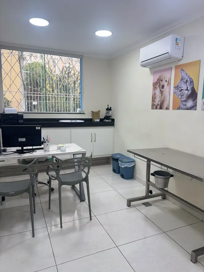Consultório do hospital veterinário Cavet na Tijuca